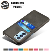 Retro PU Leather Cover Funda For OPPO Reno6 Pro Pro+ 5G Coque Card Slots Wallet Case For Oppo Reno 6 Pro Plus 5G 6pro Capa Shell