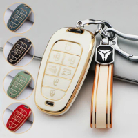 4 5 7 button Car Key Case Cover for Hyundai Santa Fe Tucson 2022 NEXO NX4 Atos Prime Solaris 2021 Remote Smart Car Accessories