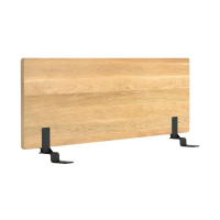 【MUJI 無印良品】橡木組合床用床頭板/平板/雙人(大型家具配送)