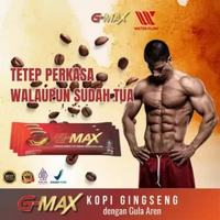 kopi gmax gingseng penambah gairah pria ecer 5 pcs
