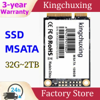 Kingchuxing SSD SATA3 mSATA Internal Solid State Drive 128GB 256GB 512GB 1TB 2TB High Performance Hard Drive for Desktop Laptop