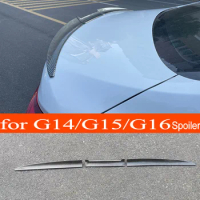 G14 G15 G16 3-section PVC Car Rear Trunk Wing Lip Spoiler Car Window Roof Top Spoiler for BMW 201+ 8-Series G14 G15 G16