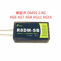 CORONA 2.4GHz DMSS Compatible Receiver is designed to use with JR DMSS 2.4GHz transmitters, such as XG6 XG7 XG8 XG11 XG14
