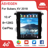 10.4" Car Multimedia Player For Subaru XV Forester 2018-2021 Auto Navigation GPS Headunit Audio Radio Stereo Screen