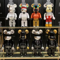 Bearbrick 1000% Figures Bear Brick 70cm Model Be@rbrick Collectibles Toys Home Decoration Internet Celebrity Style Give Gifts