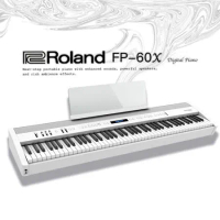 Roland FP-60x 數位鋼琴/單琴/公司貨保固/白色