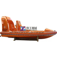 SOLAS 5.05m Flame-retardant FRP Fast Rescue Boat Craft Solas Approval GRP Fast Speed Inflatable Open Type Outboard Engine