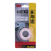 3M Scotch 思高牌 V1805 多用途專用VHB超強力雙面膠帶 壓克力膠帶 強力泡棉膠18mm×1.5m