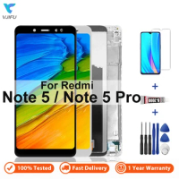 LCD For Xiaomi Redmi Note 5 / Note 5 Pro Display Touch Screen Digitizer Assembly Replacement with Free Tempered Film Glue Tools