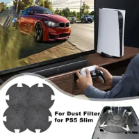 Breathable Console Dust Filter Accessories Dustproof Gaming Fan Dust Filter Universal Cooling Fan Cover for PlayStation 5/PS5