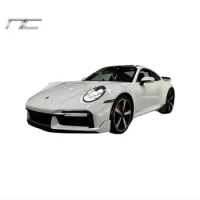 For Porsche 911 [992] Tubro SD style body kit with front Rear Bumper side skirts rear diffuser roof spoiler wing