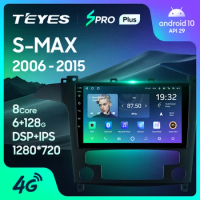 TEYES SPRO Plus For Ford S-MAX S MAX 1 2006 - 2015 Car Radio Multimedia Video Player Navigation GPS Android 10 No 2din 2 din dvd