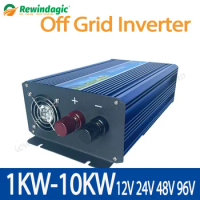 Tranfermer 12V 24V 48V 96V to AC 110V-240V Pure Sine Wave Grid Inverter Car Power 1KW-10KW Voltage Portable Converter with LED