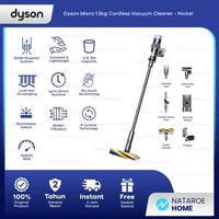 Dyson Micro 1.5kg Cordless Vacuum Cleaner - Nickel