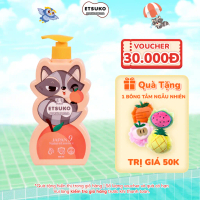 ETSUKO Momo Japanese Peach Fragrance Shampoo 400ml Gentle Moisturizing Antibacterial Protective for 