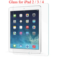 For iPad 2 / 3 / 4 Tempered Glass Screen Protector iPad2 A1395 A1396 A1397 Screen Film iPad4 A1458 A1459 A1460 Guard Protection