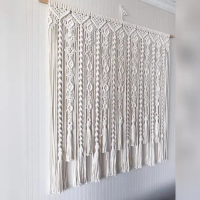 PREMIUM macrame head curtain-macrame tirai/gorden untuk pintu dan jendela