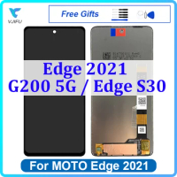 6.8" Original LCD For Motorola Edge 2021 S30 Display Touch Screen For Moto G200 5G Digitizer Assembly Replacement Phone Repair