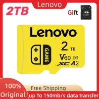 Lenovo SD Memory Card 128GB SD/TF Flash Card Mini Sd Card SD Flash MemoryCard 512G Micro TF SD Card With Free SD Adapter
