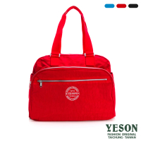 【YESON】台灣精品超輕量可插拉桿休閒旅行袋運動包