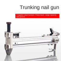 ST18 manual steel nail gun semi-automatic cement slot nail machine handheld straight nail gun DIY tool