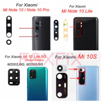 Rear Back Camera Lens Glass For Xiaomi Mi Note 10 Lite Note 10 10T Pro Mi 10 Lite Zoom Youth Ultra 10S Replacement+Adhesive
