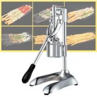 304 stainless steel fries extruder multi-function mashed potato pasta machine Super Long 30 cm French fries machine