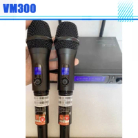 VM300 2-Channel UHF Wireless System Suitable For KTV DJ Stage Karaoke Singing For JBL