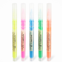 Japan MUJI Cap-off Highlighter Pen   Transparent Highlighter Pen | Made in Japan   Water-based Brigh