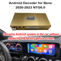 Qualcomm Android Decoder Box For Mercedes Benz 2020-2023 NTG 6.0 Upgrade Built in Wireless CarPlay GPS 4G Network Google Map
