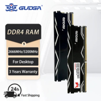 GUDGA Desktop Memory DDR4 32GB 16GB 8GB 6GB 3200MHz Memoria Rams For PC4 Desktop Gaming Memory Support Motherboard DDR4 Memory