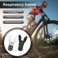 Silicone Breathing Trainer Exercise Lung Face Mouthpiece Respirator Fitness Equipment For Household Healthy Care Accessories