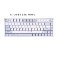 NIZ 35g Micro84 Keyboard Dome Rubber Nopre wired Full keyboard Programmable Two Fn keys MAC Gaming