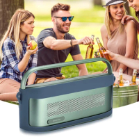 Wireless Bluetooth Speaker Case Silicone Shockproof Protector Cover with Shoulder Speaker Cover for Anker Soundcore Motion X600