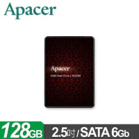 宇瞻Apacer AS350X 128GB 2.5吋 SSD固態硬碟