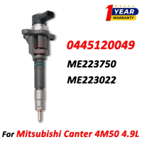 0445120049 ME223750 ME223002 หัวฉีดน้ำมันดีเซลใหม่ 0 445 120 049 สำหรับ Mitsubishi Canter 4M50 4.9L