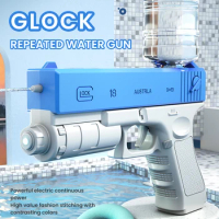 2023 New Electric Water Gun Toy Bursts Children High-pressure Strong Charging Outdoor Water Automatic Water Children Toy Guns