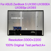 For ASUS Zenbook S UX393 UX393EA UX393JA Display Replacement Panel 100% New Original B139KAN01.0 LCD LED Touch Screen Assembly
