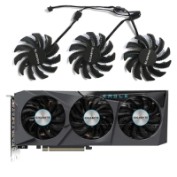 PLD08010S12HH T128010SU 78Mm 4pin Dc 12V 0.35A Voor Gigabyte Geforce Rtx 3060 3070 Gaming Rtx 3060Ti 3070Ti Eagle radiator Fan