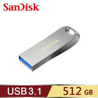 【SanDisk】CZ74  Ultra Luxe USB 3.1 隨身碟 512GB【三井3C】