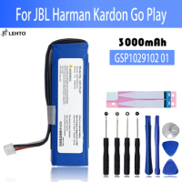 100% Original New 7500mAh GSP1029102 01 Battery For Harman Kardon Go Play Mini For JBL Go Play CP-HK06 Bluetooth Speaker Battery