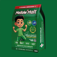 Mellow Malt with Kurma and Prebiotic 800gram Coklat Minuman Chocolate