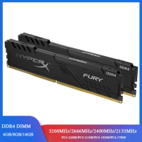 HyperX DDR4 RAM 32GB 16GB 8GB 4GB Memoria 3200MHz 2666 2400 2133MHz Desktop Memory 288Pins DIMM PC4-25600 28800 19200 21300