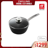 【ZWILLING 德國雙人】Enjoy不沾鍋萬用湯鍋20cm(附玻璃蓋)