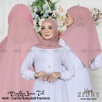 HIJABZIDNY- Kerudung Segitiga inner ceruty babby doll Jilbab Muslim Instan Layer Sporty