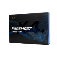 【Foremost】Pro-Tour X4 TUNGSTEN 鎢粉四層球 高爾夫球(2024款 色球 漸變球 超遠距)