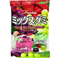 【江戶物語】春日井綜合軟糖100% 102g 草莓/白葡萄/紅葡萄口味 水果QQ糖 Kasugai 果汁軟糖 日本原裝