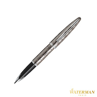 WATERMAN 頂級海洋系列 星鑽白夾  鋼筆 F 18K (法國製)