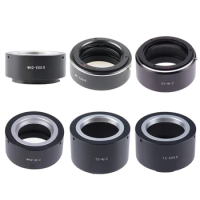 Aluminum Alloy Lens Adapter Ring for M42 Mount Lens to Canon EOS R / Nikon Z6Z7 Cameras M42/MD/T2 to EOSR M42/CY-N/Z T2-Nikon Z