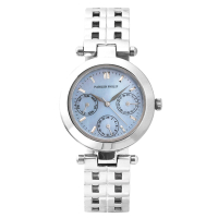 PARKER PHILIP派克菲利浦時尚新貴珍珠腕錶(珍珠藍)